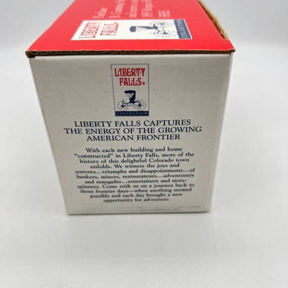 Liberty Falls B CUMMINGS SIGNMAKER AH130 Americana Holiday Village 1997 NEW - Picture 4 of 15